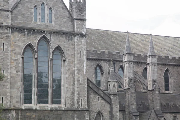 Patricks Cathedral Facade Dublin Irlanda — Fotografia de Stock