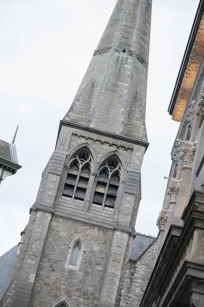 Andrews Church Tower Dublin Irlande — Photo