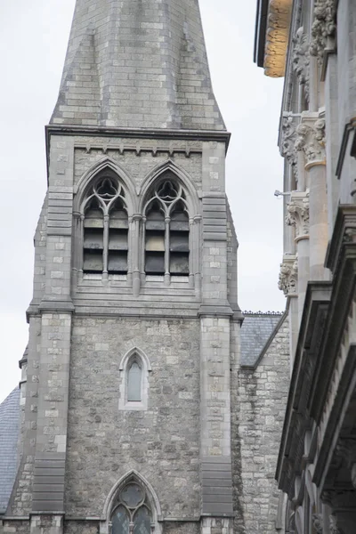 Башня Церкви Святого Эндрюса Дублин Ирландия — стоковое фото