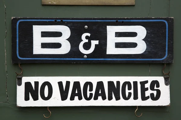 Bed Breakfast Vacancies Sign — Stock fotografie