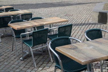 Kafe Masa ve Sandalyeler, Kopenhag; Danimarka