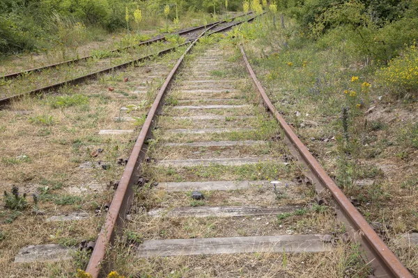 Abandoned Railway Track Malmo Sweden — Stock Photo, Image