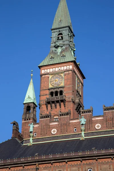 Rathaus Kopenhagen Dänemark — Stockfoto