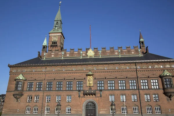 Stadshuset Köpenhamn Danmark — Stockfoto