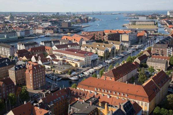 Vista Desde Iglesia Nuestro Salvador Copenhague Dinamarca — Foto de Stock