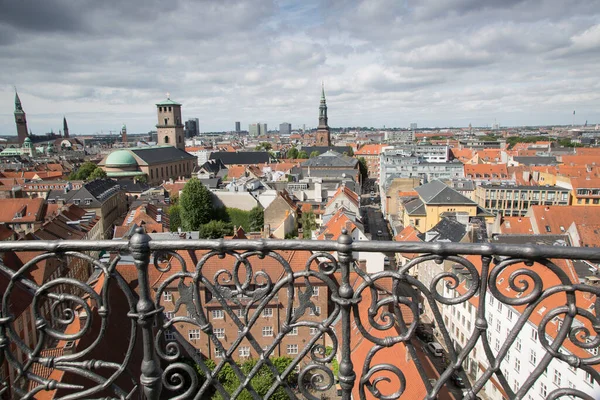 Blick Vom Rundturm Kopenhagen Dänemark — Stockfoto