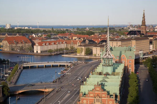 Vista Copenhague Dinamarca Europa — Foto de Stock