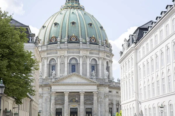 丹麦哥本哈根Frederiks教堂 — 图库照片