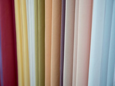 satılık renkli kumaş