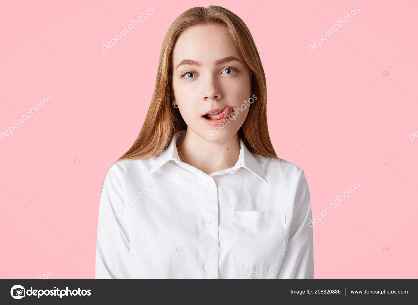 Teen Girl Licked - Teenage girl tongue Stock Photos, Royalty Free Teenage girl tongue Images |  Depositphotos