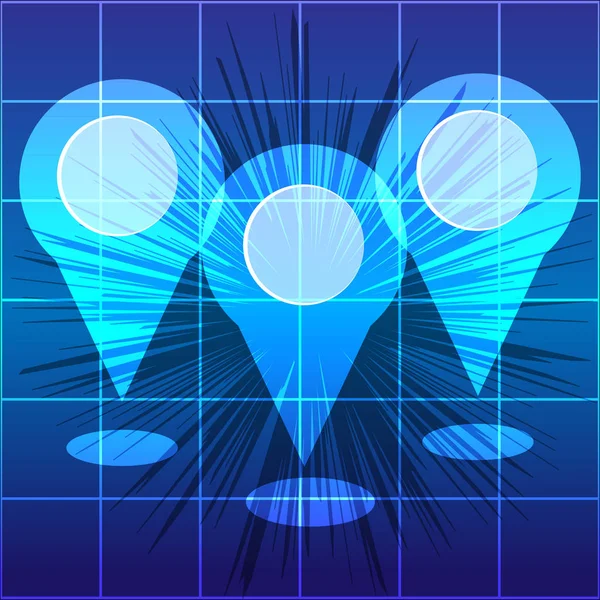 Beyaz arka plan üzerinde izole iğne eşleyin. Infographic. Vektör çizim