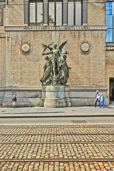 Das königliche Museum der Schönen Künste in Brüssel, Belgien — Stockfoto