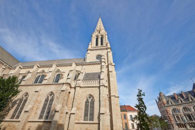 Freshly renovated Saint Servatius Church in Schaerbeek, Brussels