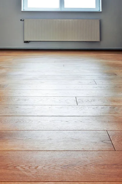 Interior Laminated Wooden Floor Close — Stock Photo, Image