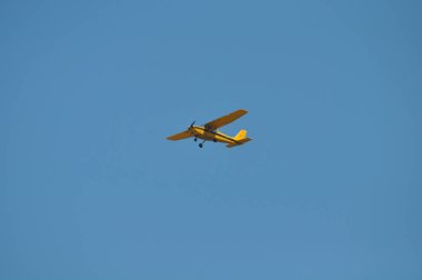 Tek motorlu uçak pervane