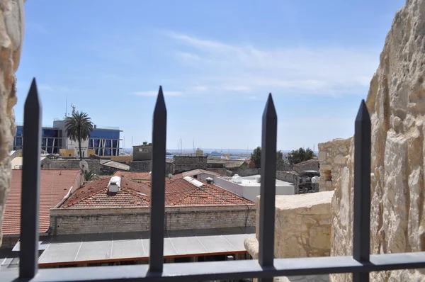 Het Middeleeuwse Kasteel Van Limassol Cyprus — Stockfoto