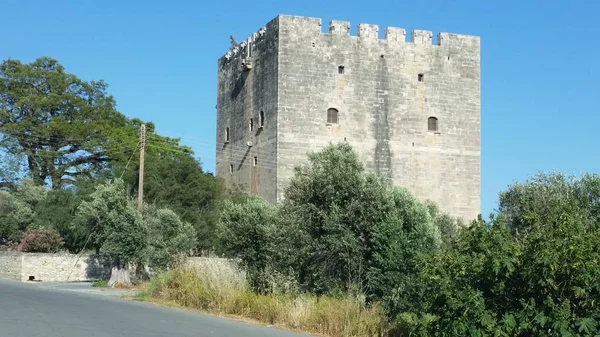 Medieval Kolossi Castle Cyprus Limassol — Stock Photo, Image