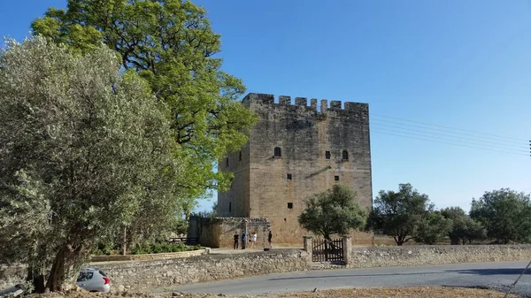 Medieval Kolossi Castle Cyprus Limassol — Stock Photo, Image