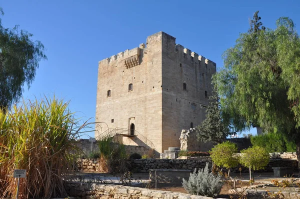Castillo Medieval Kolossi Chipre Limassol — Foto de Stock