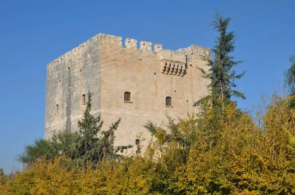 Het Middeleeuwse Kasteel Kolossi Cyprus Limassol — Stockfoto