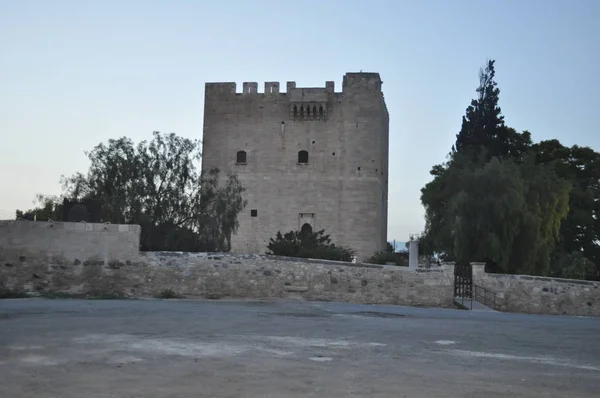 Castillo Medieval Kolossi Chipre Limassol —  Fotos de Stock