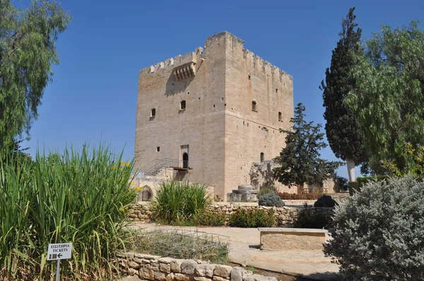 Castillo Medieval Kolossi Chipre Limassol — Foto de Stock