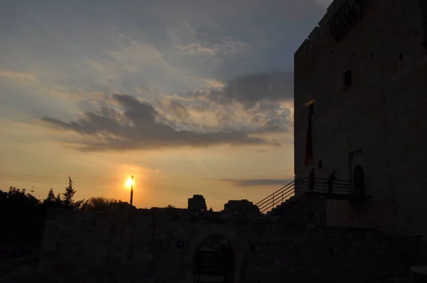 Середньовічний Замок Колосси Кіпрі Лімасол — стокове фото