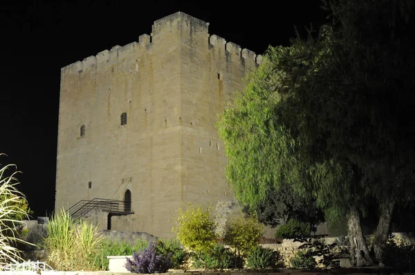 Castelo Medieval Kolossi Chipre Limassol — Fotografia de Stock