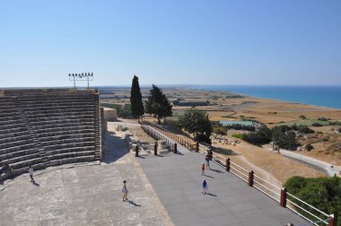 Curium antik tiyatro (Kourion) (Limassol - Kıbrıs)