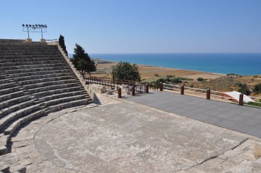 Curium antik tiyatro (Kourion) (Limassol - Kıbrıs)