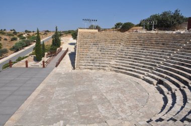 Curium antik tiyatro (Kourion) (Limassol - Kıbrıs)