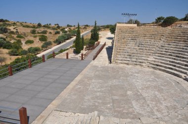 Curium antik tiyatro (Kourion) (Limassol - Kıbrıs)