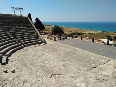 Curium antik tiyatro (Kourion) (Limassol - Kıbrıs)