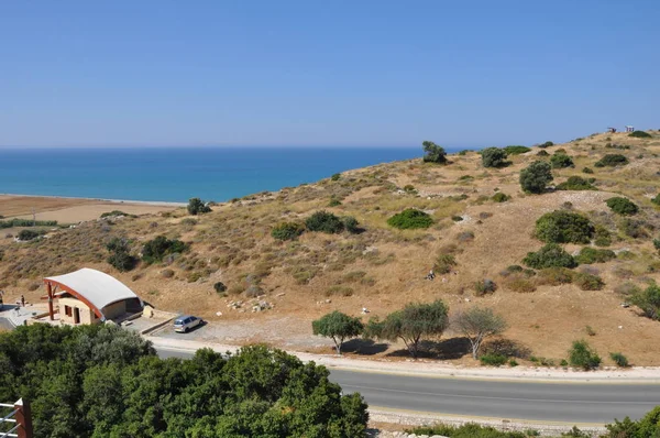 Curium Antikes Theater Kourion Limassol Zypern — Stockfoto