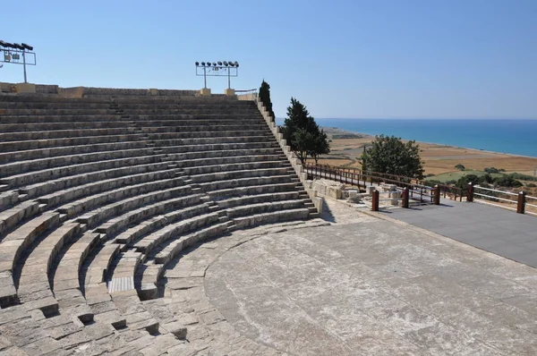 Curium antik tiyatro (Kourion) (Limassol - Kıbrıs)
