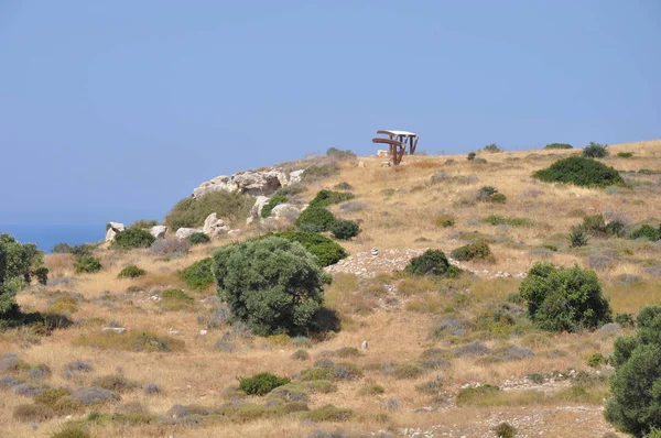 Αρχαίο Θέατρο Κουρίου Κούριον Λεμεσός Κύπρος — Φωτογραφία Αρχείου