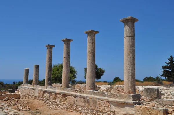 Святилище Аполлона Hylates Кіпру — стокове фото