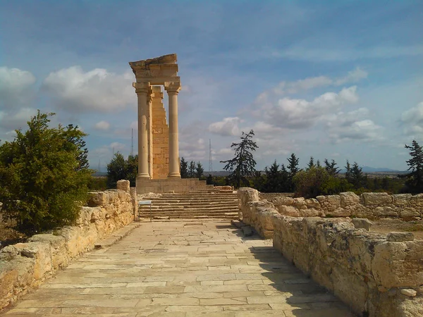 Sanctuary Apollo Hylates Cyprus — Stock Photo, Image