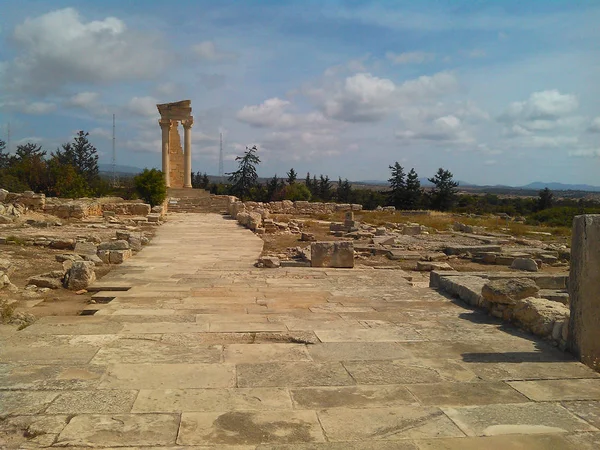 Sanctuary Apollo Hylates Cyprus — Stock Photo, Image