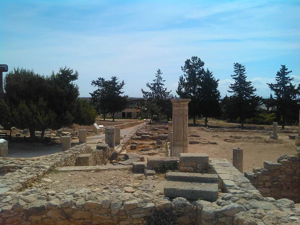 Святилище Аполлона Hylates Кіпру — стокове фото