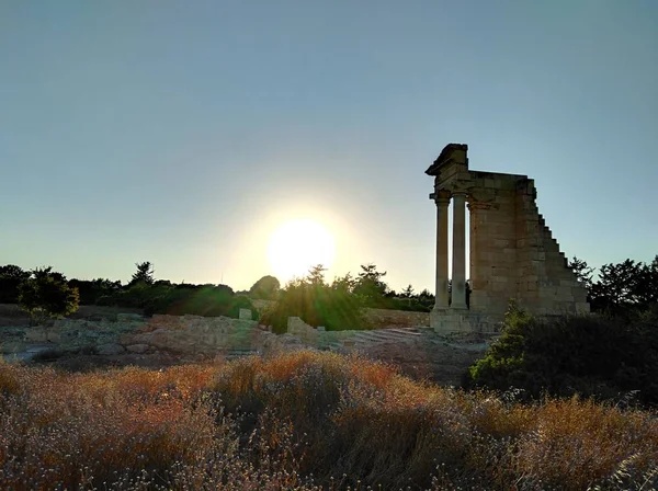 Heiligdom Van Apollo Hylates Cyprus — Stockfoto