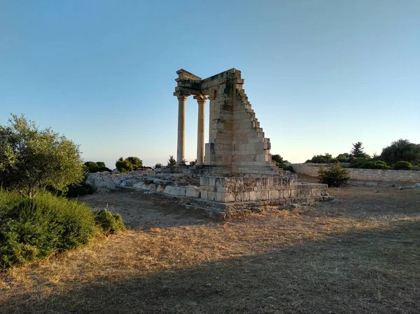 Santuario Apollo Hylates Cipro — Foto Stock