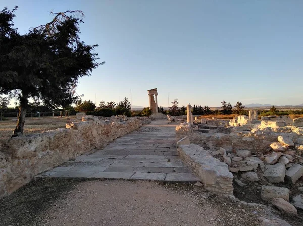 Santuario Apollo Hylates Cipro — Foto Stock