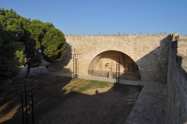 Kıbrıs 'taki Ortaçağ Larnaka Kalesi (Larnaka)