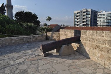 Kıbrıs 'taki Ortaçağ Larnaka Kalesi (Larnaka)