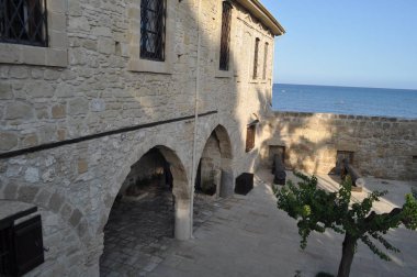 Kıbrıs 'taki Ortaçağ Larnaka Kalesi (Larnaka)