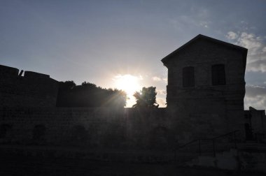 Kıbrıs 'taki Ortaçağ Larnaka Kalesi (Larnaka)