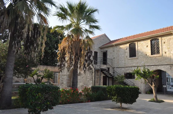 Theeval Castleoflarnaca Larnaka Кіпрі — стокове фото