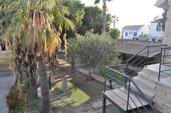 Het Middeleeuwse Kasteel Van Larnaca Larnaka Cyprus — Stockfoto