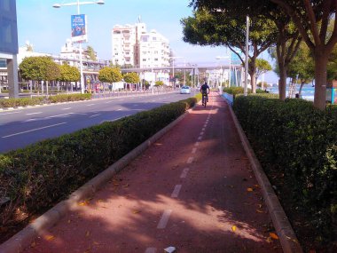 Kıbrıs'ta güzel Limasol Beach